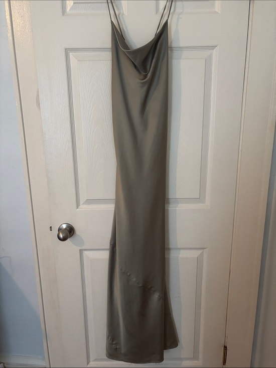 Show Me Your MuMu Dresses & Skirts - Show Me Your Mumu: Tuscany Maxi Slip Dress in Sage Green